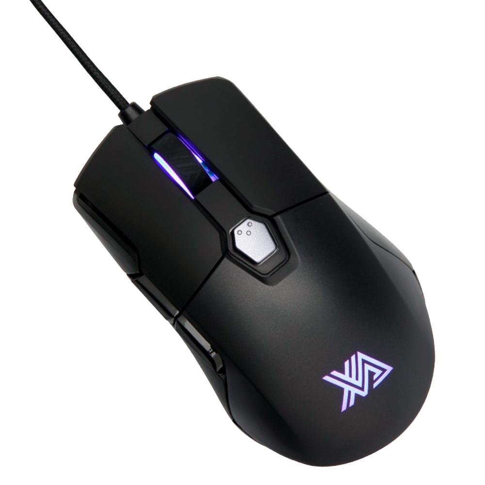 Mouse Gamer Xanova 5000DPI RGB 6 Botoes Prata/Preto Mensa - Galax XM310 Mouse Gamer Xanova 5000DPI RGB 6 Botoes Prata/Preto Mensa - Galax XM310