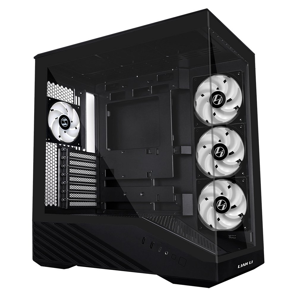 Gabinete Lian Li Vector V100 Preto 4 Fans | KaBuM!