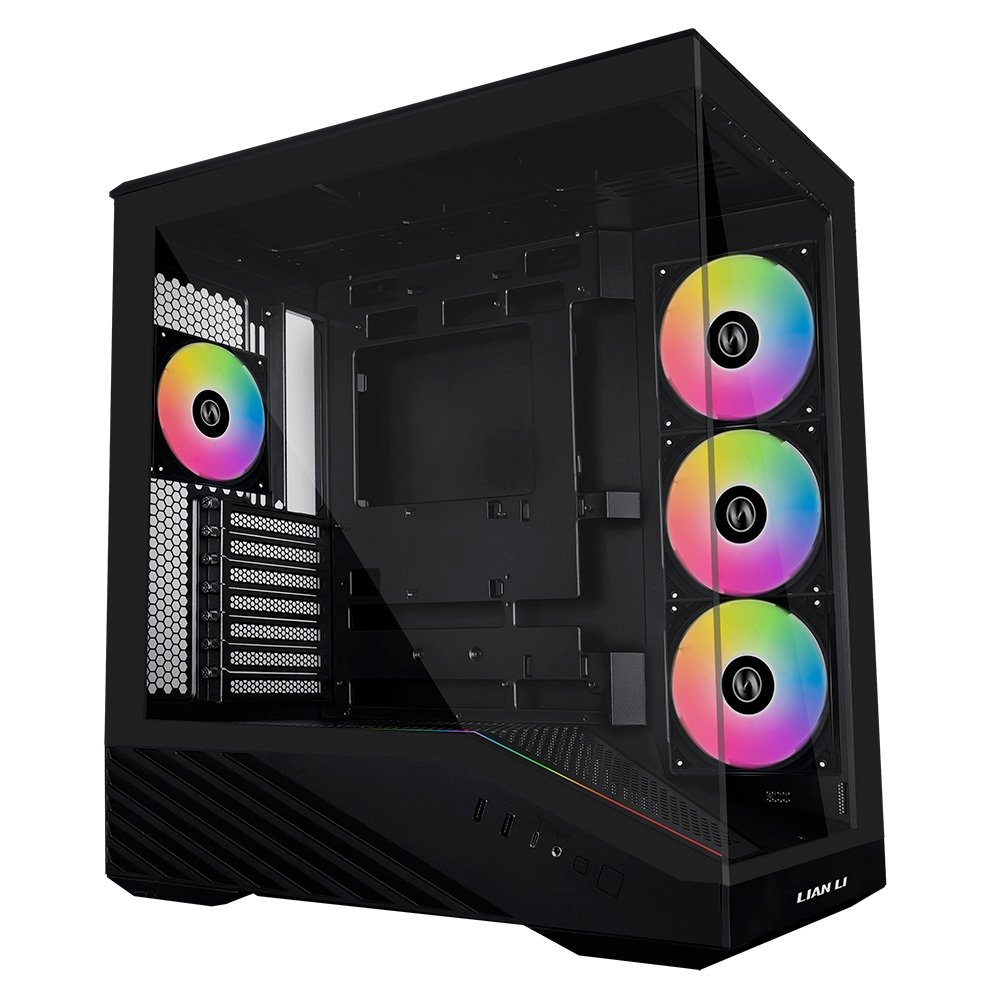 Gabinete Lian Li Vector V100 Preto 4 Fans | KaBuM!