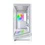 Gabinete Gamer Montech Sky 3, Mid Tower, Vidro Temperado, 4 Fans ARGB, ATX, Branco - SKY3W