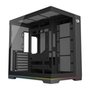 Gabinete Gamer Redragon Scalpel, Mid Tower, ATX, ARGB, Aquário com Fita de LED, USB 3.0, Sem FANs, Preto - GC-628