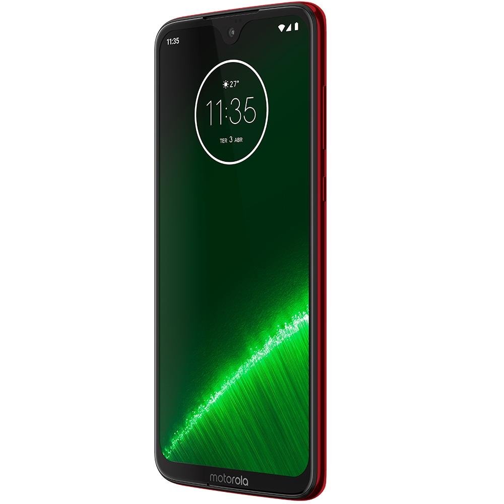 Smartphone Motorola Moto G7 Plus, 64GB, 16MP, Tela 6.2´, Rubi - XT1965-2