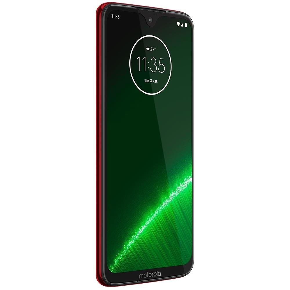 Smartphone Motorola Moto G7 Plus, 64GB, 16MP, Tela 6.2´, Rubi - XT1965-2