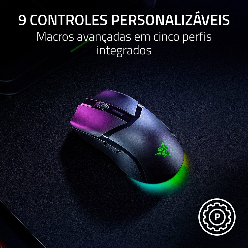 Razer Cobra Hyperspeed ワイヤレスマウス Mouse Sem Fio Razer Cobra HyperSpeed 30K | KaBuM!