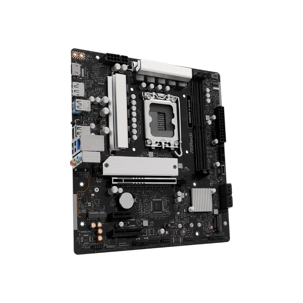 Placa-Mãe ASRock B860M-X Gen5, Intel LGA 1851, Micro ATX, DDR5 - 90-MXBSE0-A0UAYZ