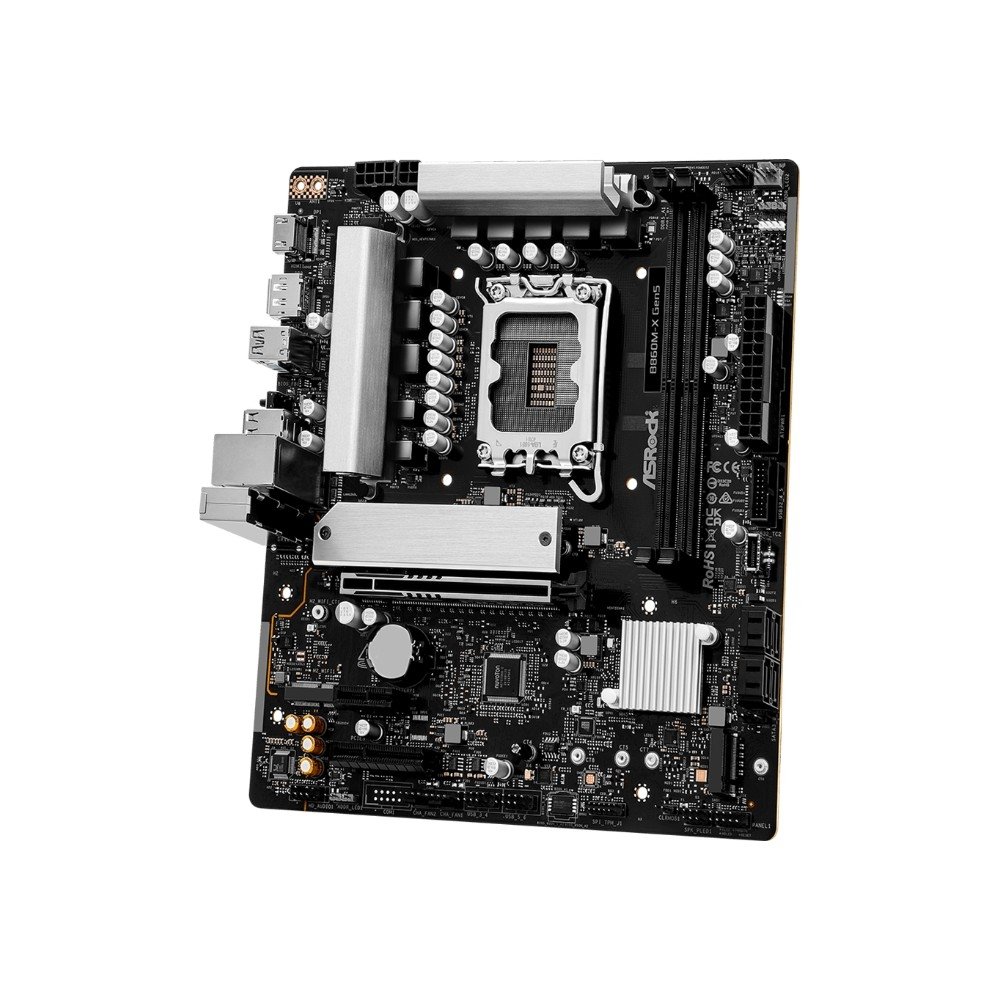 Placa-Mãe ASRock B860M-X Gen5, Intel LGA 1851, Micro ATX, DDR5 - 90-MXBSE0-A0UAYZ