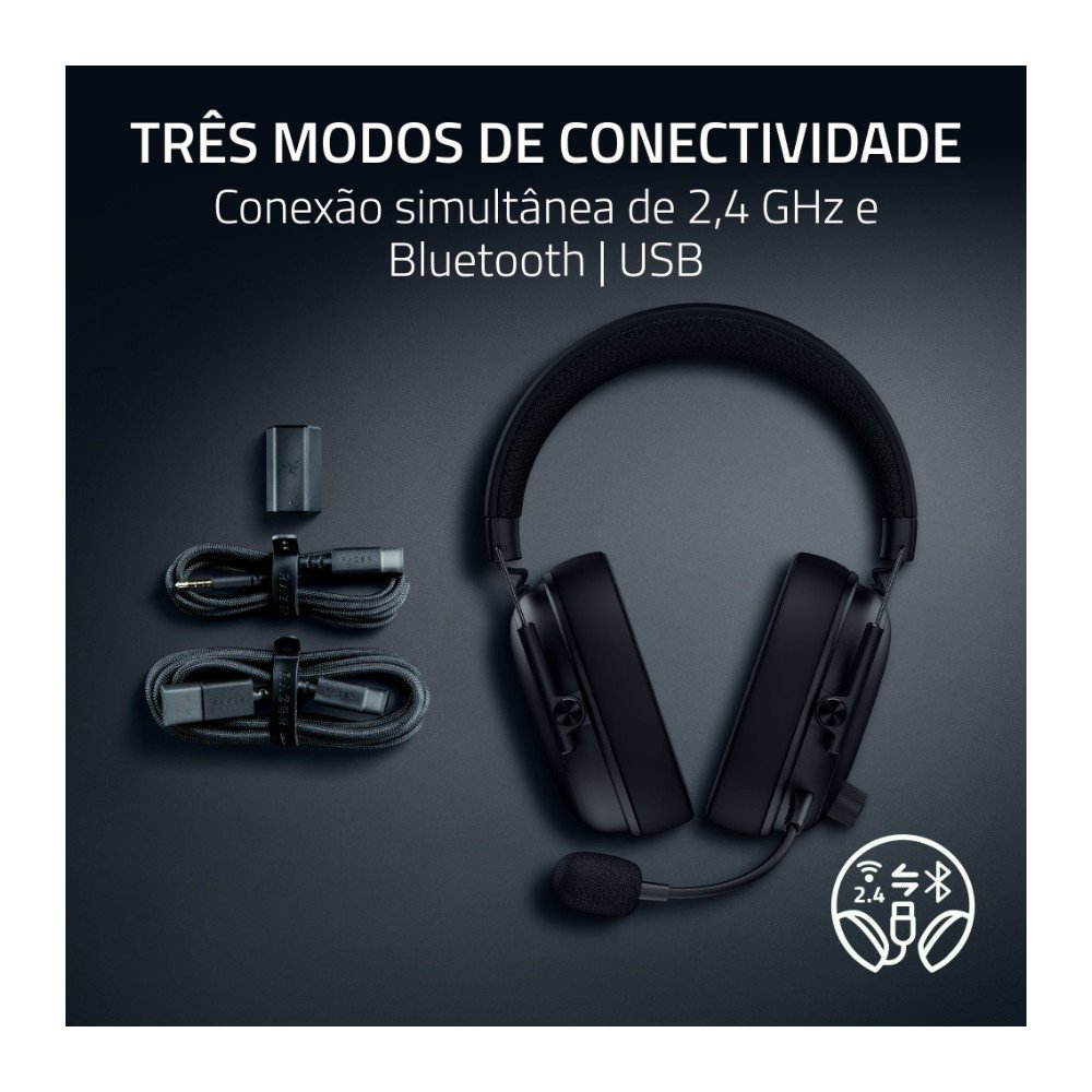 Headset Razer BlackShark V3 Pro | KaBuM!