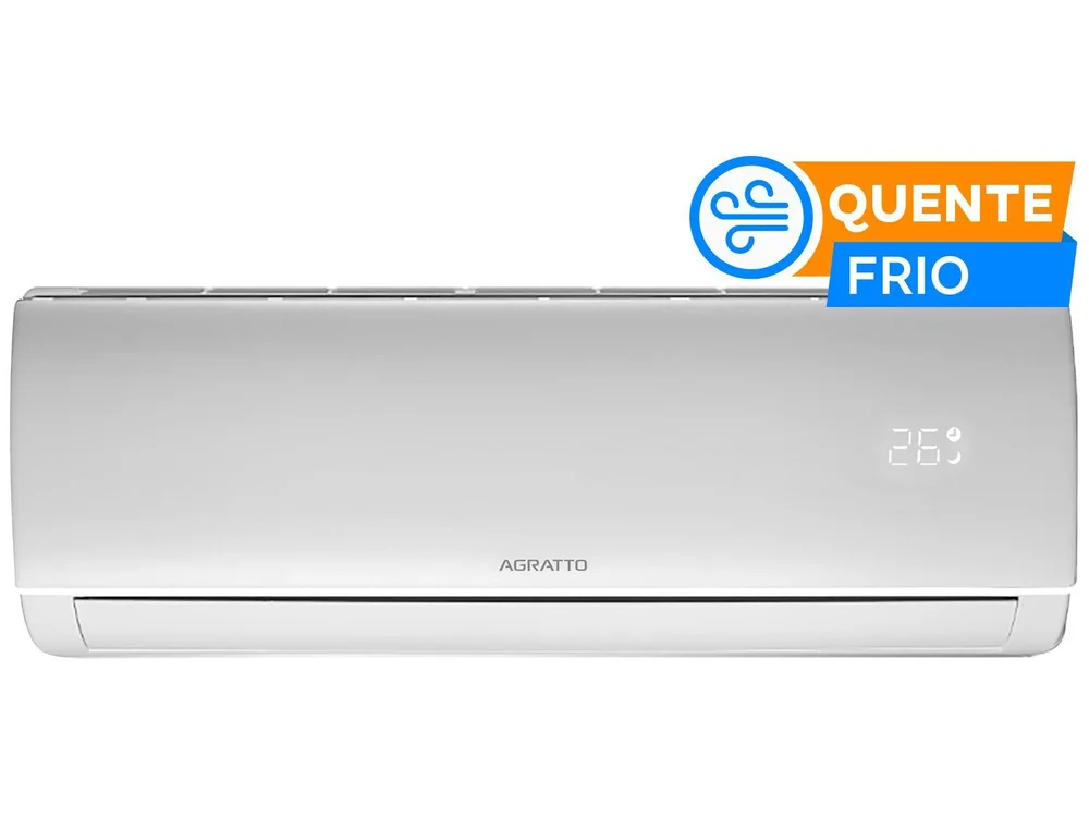 Ar Condicionado Split Hw On/off Eco Top Agratto, 9000 Btus, Quente/frio, 220V, Monofásico - ECST9QFR4-02 Ar Condicionado Split Hw On/off Eco Top Agratto, 9000 Btus, Quente/frio, 220V, Monofásico - ECST9QFR4-02