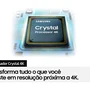 Smart TV Samsung Crystal 60 Polegadas 4K, UHD, Design Slim, Som Em Movimento, Virtual Visual, Sem Cabos - 60AU8000