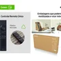 Smart TV Samsung Crystal 60 Polegadas 4K, UHD, Design Slim, Som Em Movimento, Virtual Visual, Sem Cabos - 60AU8000
