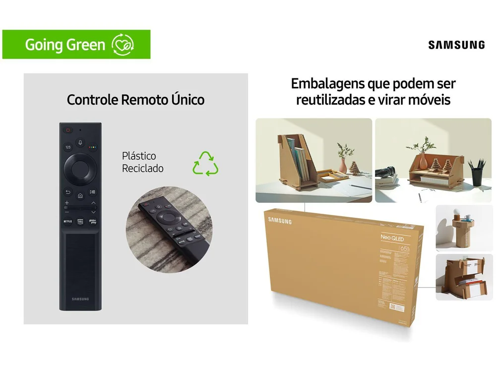 Smart TV Samsung Crystal 60 Polegadas 4K, UHD, Design Slim, Som Em Movimento, Virtual Visual, Sem Cabos - 60AU8000 Smart TV Samsung Crystal 60 Polegadas 4K, UHD, Design Slim, Som Em Movimento, Virtual Visual, Sem Cabos - 60AU8000
