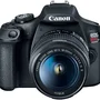 Canon Eos Rebel T7 Plus, Profissional Com Lente 18-55,  24.1 Mega Pixels - 2727c089aa