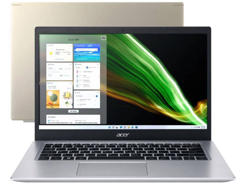 Notebook Acer Aspire 5 A514-54-52TY, Intel Core i5 11a Geração, 8GB, 256GB SSD, 14" Full HD, Windows 11 Home Notebook Acer Aspire 5 A514-54-52TY, Intel Core i5 11a Geração, 8GB, 256GB SSD, 14" Full HD, Windows 11 Home