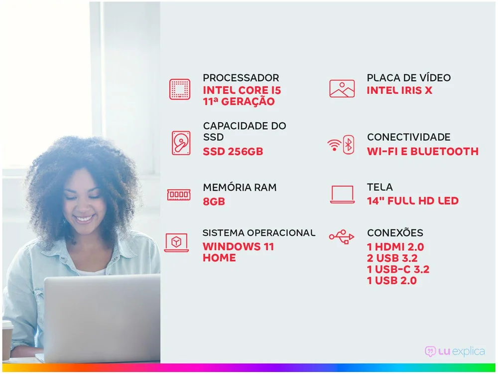 Notebook Acer Aspire 5 A514-54-52TY, Intel Core i5 11a Geração, 8GB, 256GB SSD, 14" Full HD, Windows 11 Home Notebook Acer Aspire 5 A514-54-52TY, Intel Core i5 11a Geração, 8GB, 256GB SSD, 14" Full HD, Windows 11 Home