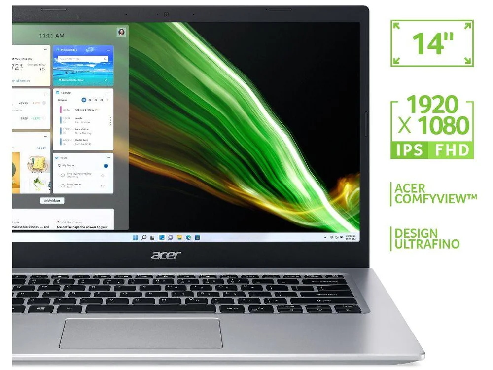 Notebook Acer Aspire 5 A514-54-52TY, Intel Core i5 11a Geração, 8GB, 256GB SSD, 14" Full HD, Windows 11 Home Notebook Acer Aspire 5 A514-54-52TY, Intel Core i5 11a Geração, 8GB, 256GB SSD, 14" Full HD, Windows 11 Home
