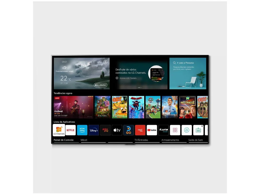 Smart TV LG 55 Polegadas 4K, UHD, Com Wi-Fi, Bluetooth, HDR, NVIDIA GeForce Now, ThinqAI, Smart Magic, Google Alexa - 55UQ8050 Smart TV LG 55 Polegadas 4K, UHD, Com Wi-Fi, Bluetooth, HDR, NVIDIA GeForce Now, ThinqAI, Smart Magic, Google Alexa - 55UQ8050