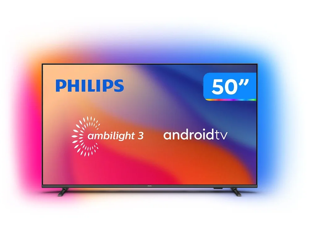Smart Tv Philips 50 Polegadas, AMBilight Led Ultra HD 4k 50pug7907-78 Smart Tv Philips 50 Polegadas, AMBilight Led Ultra HD 4k 50pug7907-78