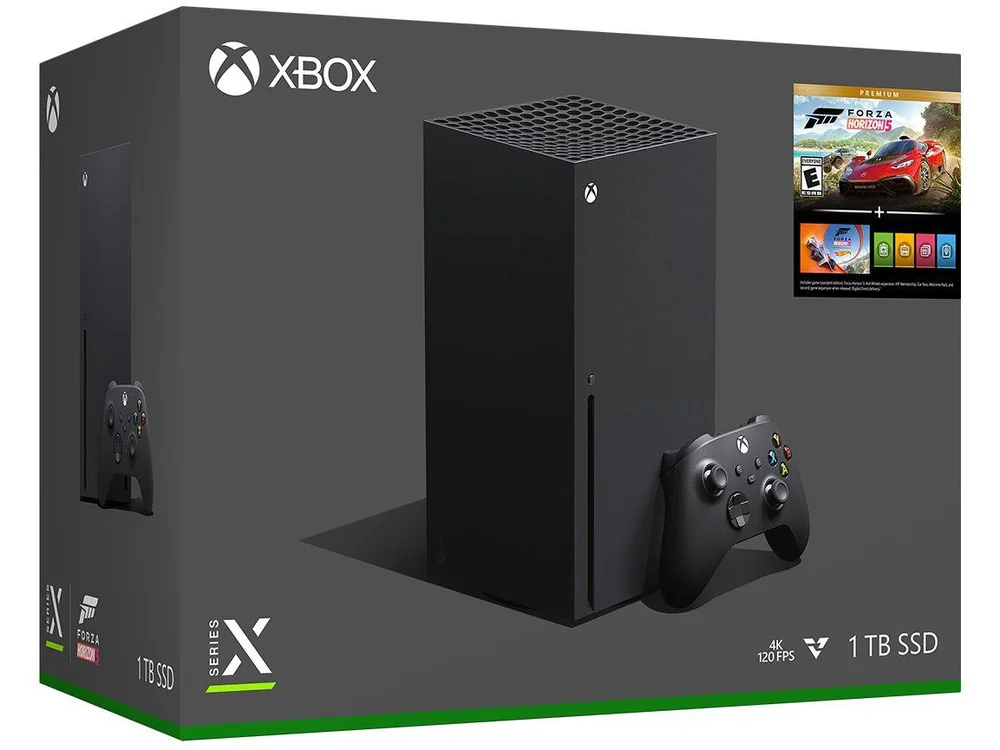 Console Xbox Series X 1tb Preto KaBuM