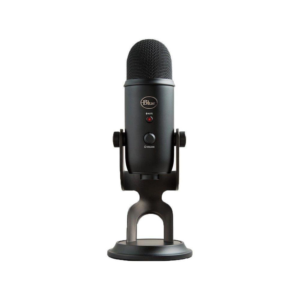 Microfone Condensador Streaming Blue Yeti USB