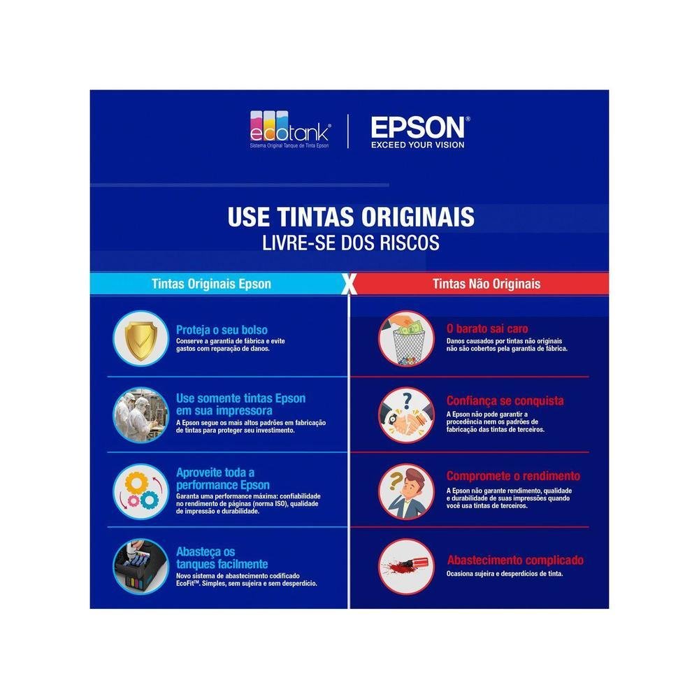 Garrafa de Tinta Epson T504 Amarelo