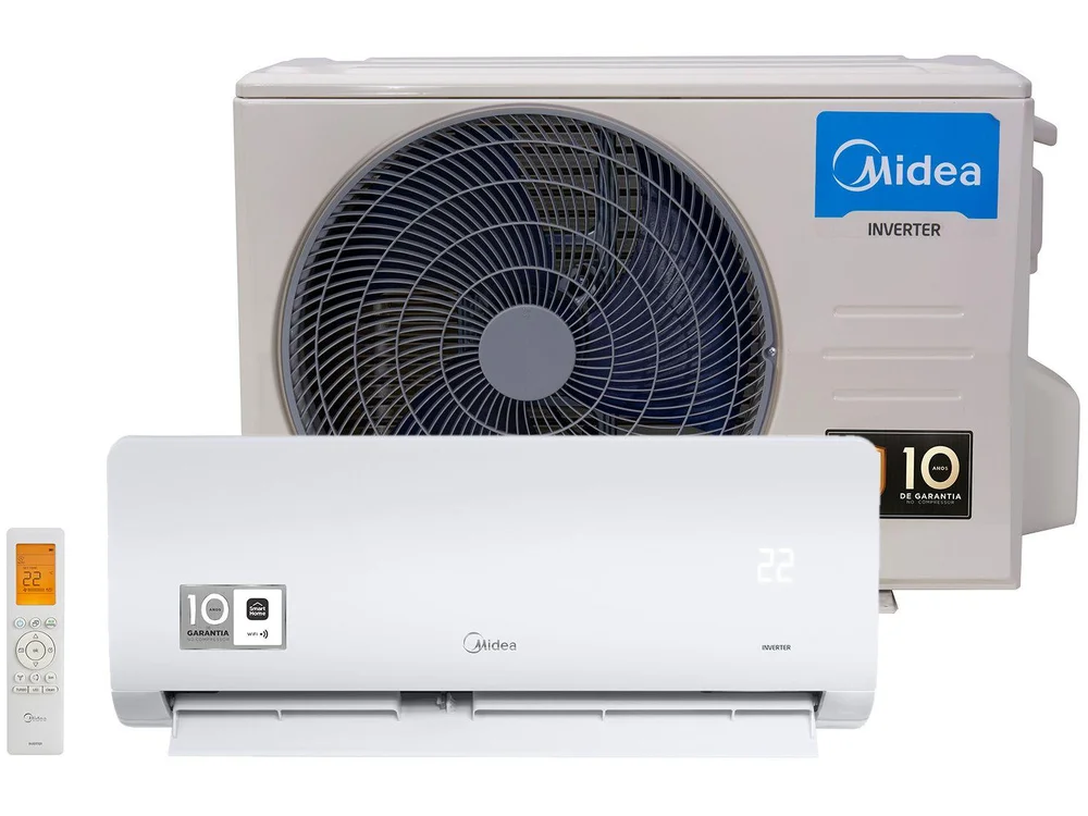 Ar-condicionado Split Parede Springer Midea Xtreme Save Connect Inverter, 9.000 BTU/h, QF R32 220V 1F Ar-condicionado Split Parede Springer Midea Xtreme Save Connect Inverter, 9.000 BTU/h, QF R32 220V 1F