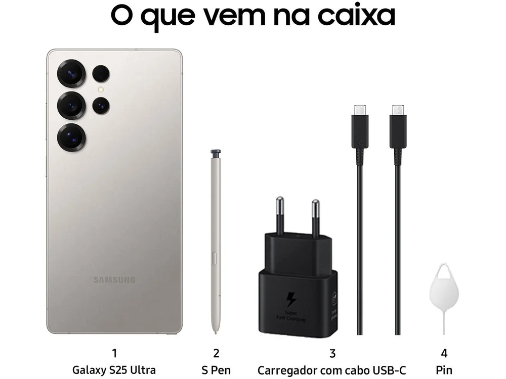 Samsung Galaxy S25 Ultra 5G 512GB Galaxy AI Titâni