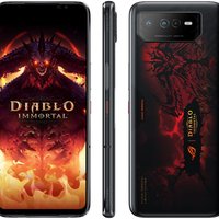 Smartphone Asus Rog Phone 6 Diablo Immortal Edition 512GB Preto 5G Snapdragon 8+ Gen 16GB RAM 6,78" Câm. Tripla + Selfie 12MP Du