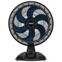 Ventilador de Mesa Arno Air Force VA46 40cm 6 Pás 3 Velocidades Preto e Azul Escuro 2720018897