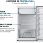 Frigobar Mondial 120L Branco e Cinza com Gaveta FGB-01-W120