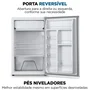 Frigobar Mondial 120L Branco e Cinza com Gaveta FGB-01-W120