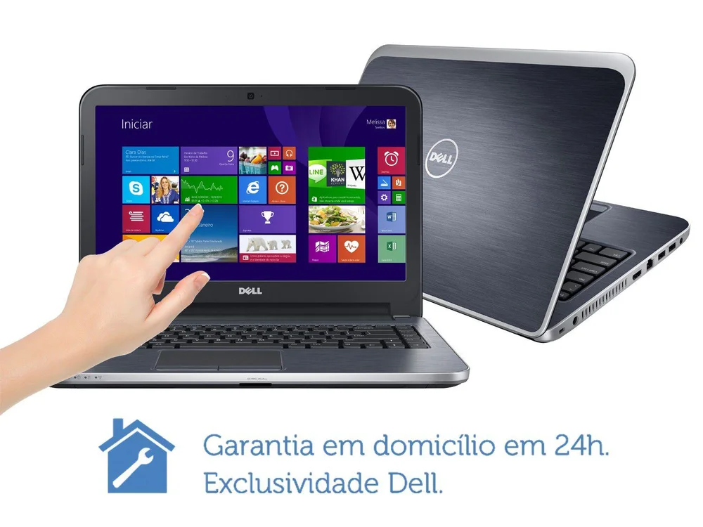 Notebook Dell Inspiron 14R-5437-A40 Intel Core i7