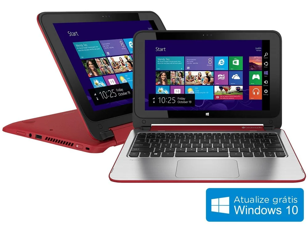 Notebook HP Pavilion 11-n025br x360 Intel QuadCore