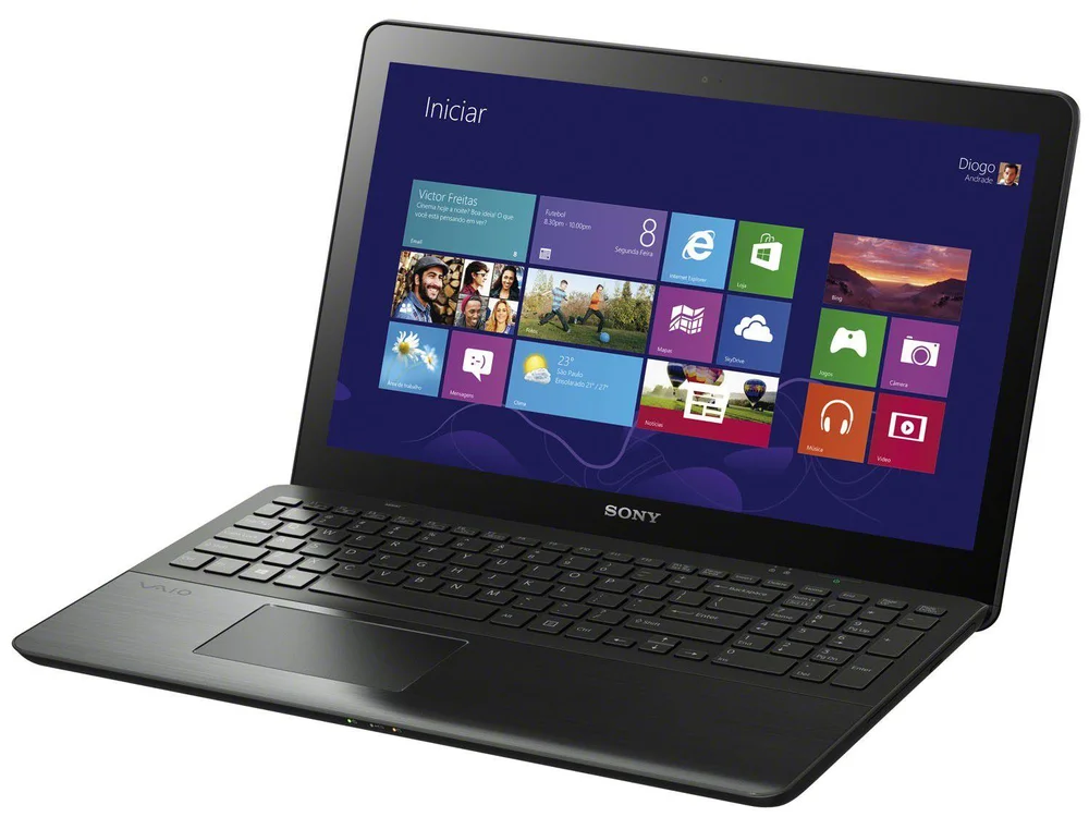 Notebook Sony VAIO Fit SVF15A17CBB Intel Core i7