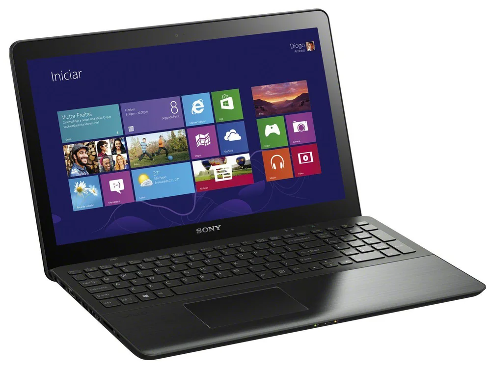 Notebook Sony VAIO Fit SVF15A17CBB Intel Core i7