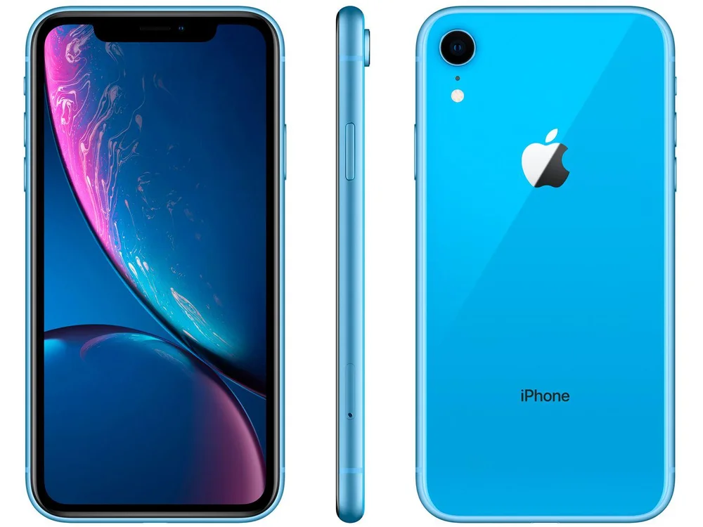 iPhone XR Apple 128GB Azul 6,1” 12MP iOS