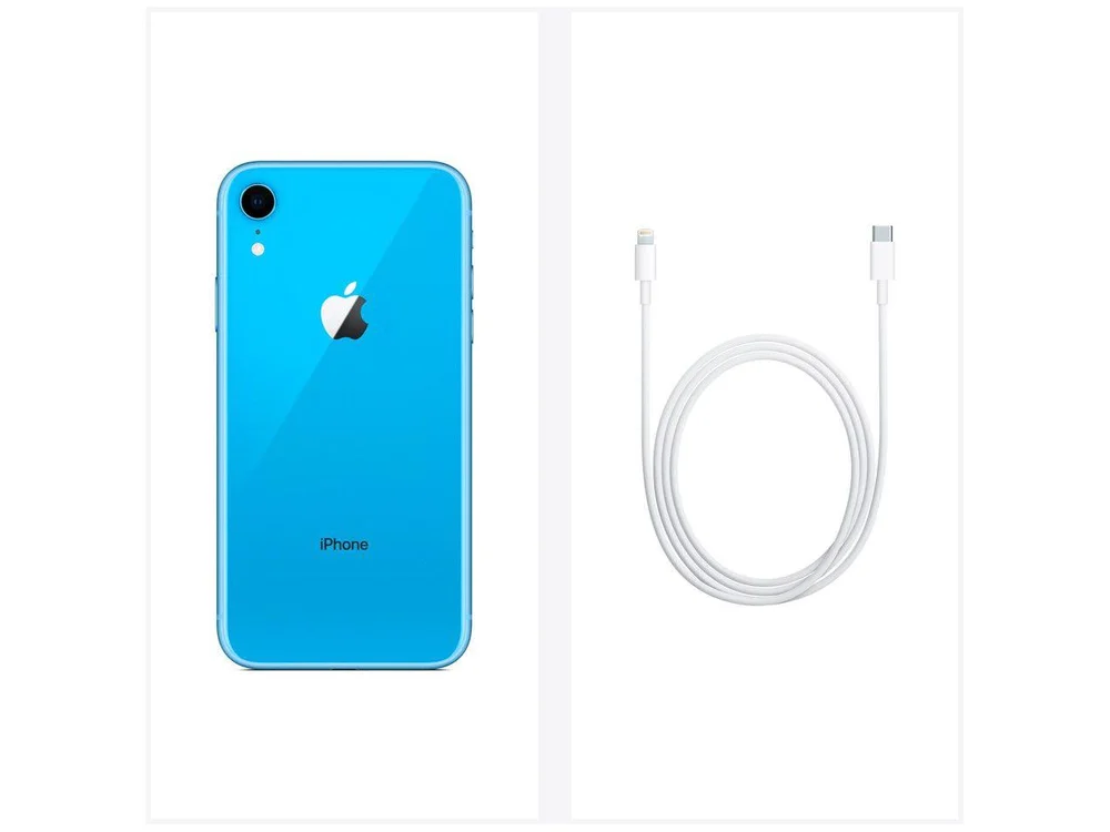 Apple iPhone XR ブルー 6.1インチ iPhone XR Apple 128GB Azul 6,1” 12MP iOS