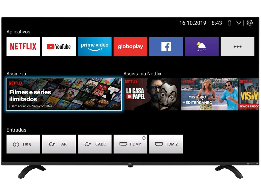 Smart TV  Full HD 40” Philco PTV40E20SNBL Wi-Fi - view 3