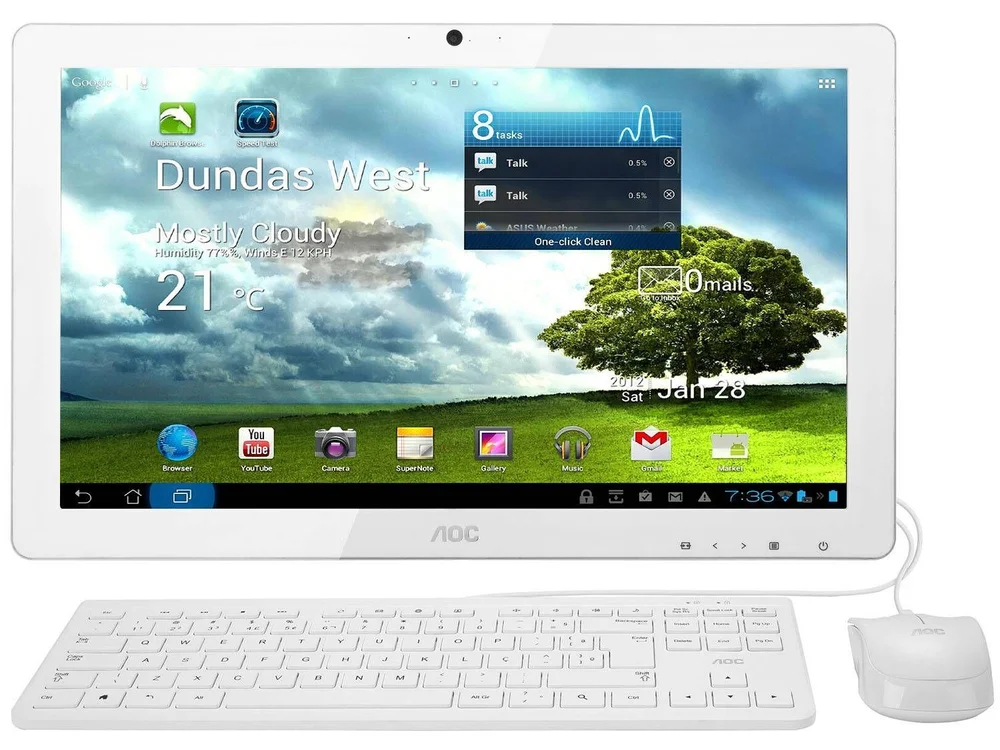 Computador All in One AOC EVO Android A2072PWH-WW