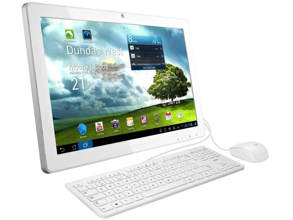 Computador All in One AOC EVO Android A2072PWH-WW