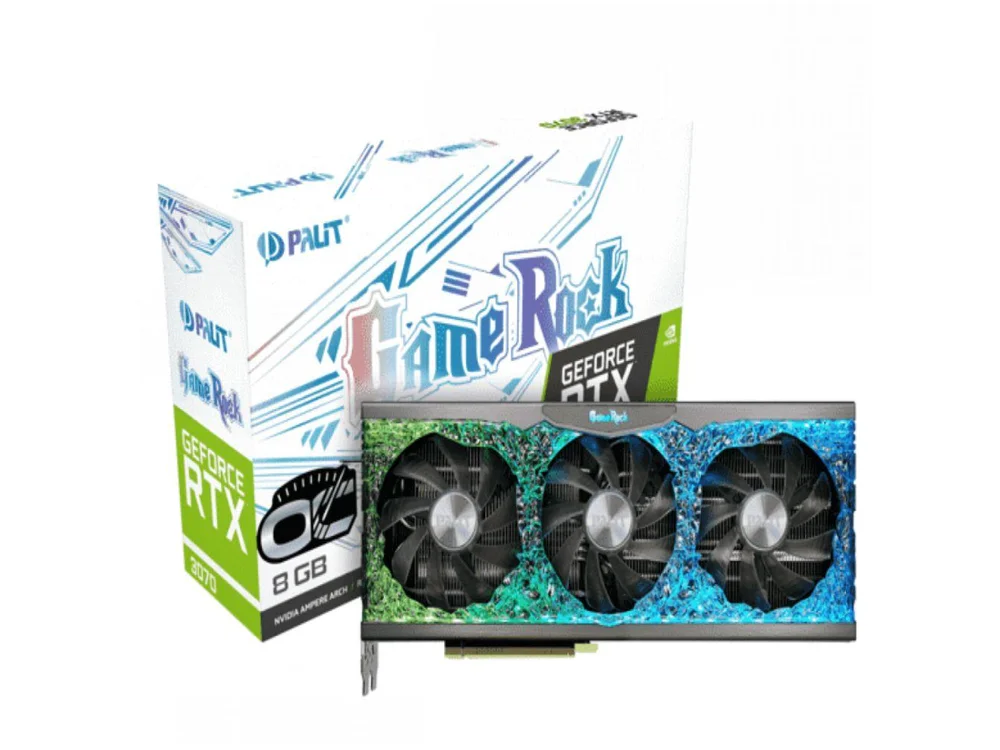 Placa de Vídeo Palit GeForce RTX 3070 8GB
