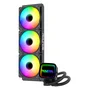 Water Cooler Round5 Eurus Black ARGB 360mm - 7506