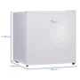 Frigobar 45 Litros Inverter 1 Porta Degelo Manual Mdrd086fgd013 Midea