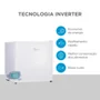 Frigobar 45 Litros Inverter 1 Porta Degelo Manual Mdrd086fgd013 Midea