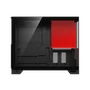 Gabinete Gamer Redragon Eternal Pro Preto E Vermelho Sem Fans Com Tela Lcd Ca-613br