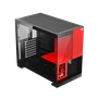 Gabinete Gamer Redragon Eternal Pro Preto E Vermelho Sem Fans Com Tela Lcd Ca-613br
