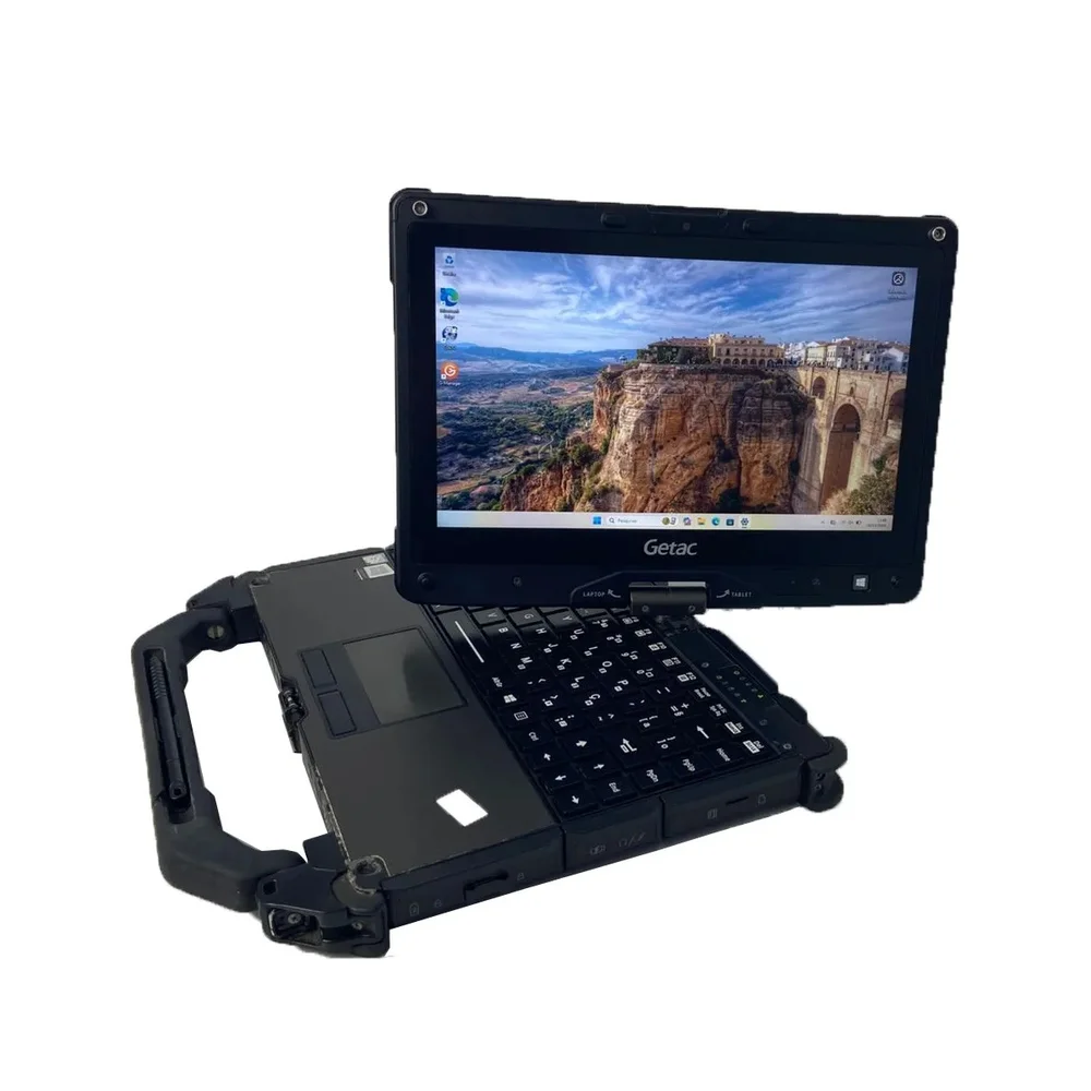 Usado- Notebook 2 Em 1 Robusto (militar) Getac V110 G4, Core i5 2.5ghz, 16gb, SSD-256gb, Win 11 Pro - view 2