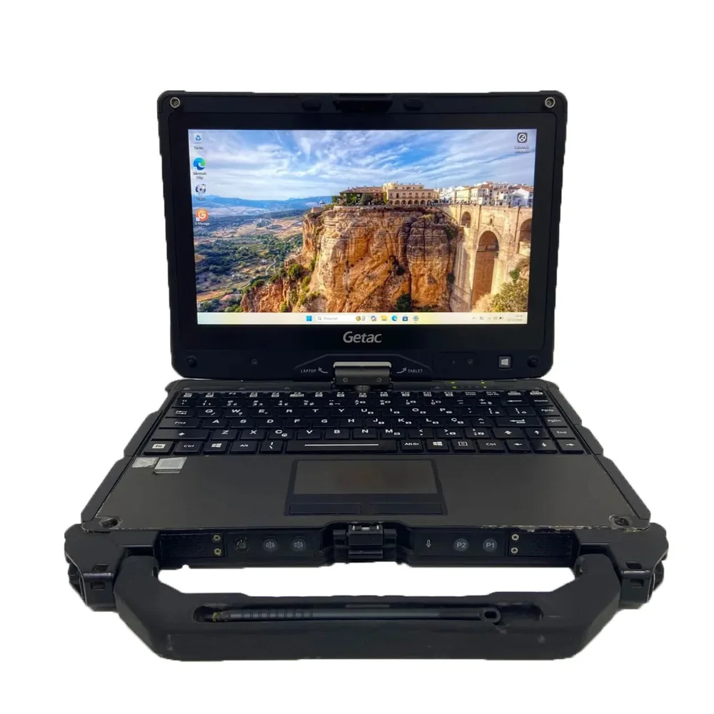 Usado- Notebook 2 Em 1 Robusto (militar) Getac V110 G4, Core i5 2.5ghz, 16gb, SSD-256gb, Win 11 Pro - view 4