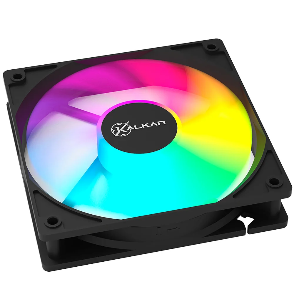 Fan 120mm Kalkan Lumen RGB Preto Klk00018 Fan 120mm Kalkan Lumen RGB Preto Klk00018