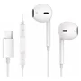 Fone De Ouvido Com Fio Usb C Para Iphone 15 16 17 Pro Max Branco