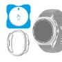 Kit Capa Transparente E Película Para Galaxy Watch 8 Classic